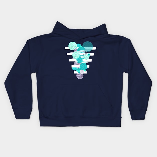 Cyclone II Kids Hoodie by slugbunny